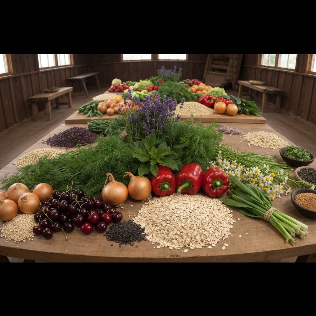 Natural ingredient sources